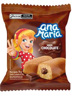 BOLINHO ANA MARIA 70G GOTAS CHOCOLATE