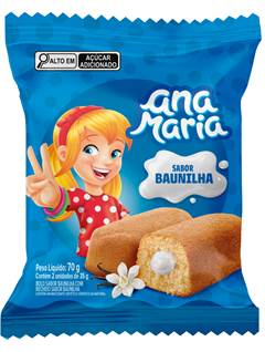BOLINHO ANA MARIA 70G BAUNILHA