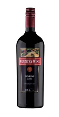 VIN TIN M.SUA COUNTRY WINE 6X1LT BORDO