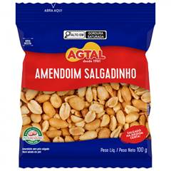 AMENDOIM SALGADO AGTAL 40X100G