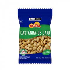 CASTANHA CAJU AGTAL 20X50G