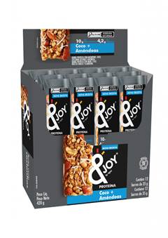 BARRA PROT & JOY  COCO AMENDOAS 12X35G